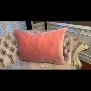 Bubblegum pink oversized pillow